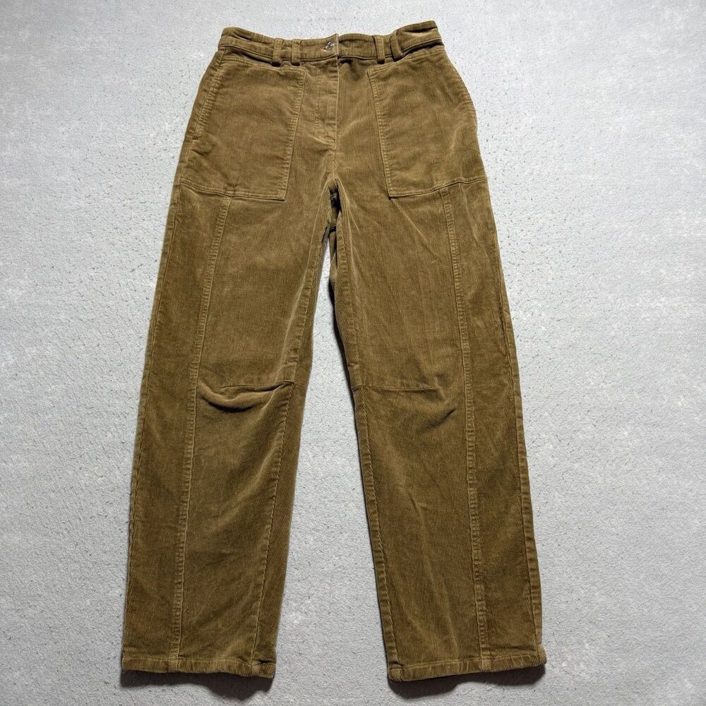 Rails Lunar Pant Women’s Size 4 Camel Ginger Corduroy High Waisted Tapered
